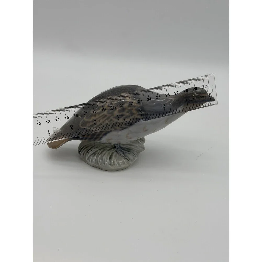Royal Copenhagen Partridge Bird Porcelain Denmark Signed Peter Herold Figurine